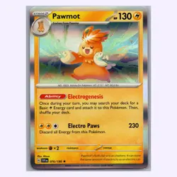 Pokemon - Pawmot - 076/198 - Scarlet and Violet - Base Set - Image 1
