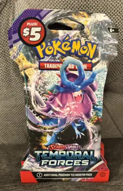 Pokemon Scarlet & Violet Temporal Forces Sleeved Booster 5-Packs - Image 2