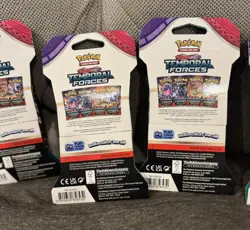 Pokemon Scarlet & Violet Temporal Forces Sleeved Booster 5-Packs - Image 5