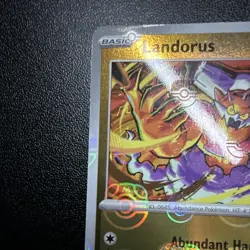Pokemon TCG Landorus 053/086 Sv: Black Bolt (Master Ball Pattern) Holo 130 HP EN - Image 2