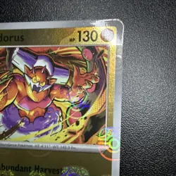Pokemon TCG Landorus 053/086 Sv: Black Bolt (Master Ball Pattern) Holo 130 HP EN - Image 3
