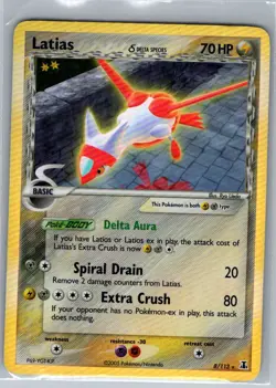Latias (Delta Species) 8/113 Holo Delta Species - Pokemon Card - LP - Image 1