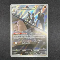 Team Rockets Dugtrio 239/217 - Pokemon TCG - Ascended Heros Illustration Rare - Image 1