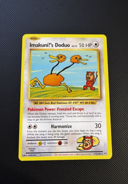 ImakuniU's Doduo 112/108 [NM] Secret Rare Evolutions Pokemon - Image 1