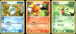 Mudkip 59/109 Torchic 74/109 Treecko 76/109 Promo JUMBO Pokemon Card - Image 1
