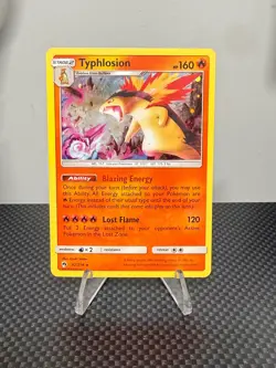 TYPHLOSION #42 COSMOS HOLO Pokemon Lost Thunder — Australia Promo - DMAGE - Image 1