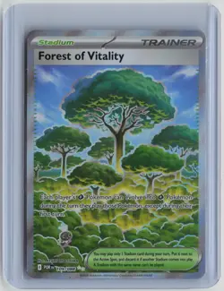 Forest of Vitality 109/088 Ultra Rare Perfect Order Pokemon Holo Near Mint - Image 1