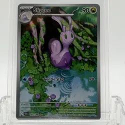 Pokemon TCG Chaos Rising Sliggoo #095/086 Illustration Rare NM- - Image 1