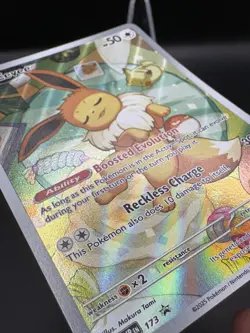 Eevee - SVP173 - Pokemon Scarlet & Violet Promo Ultra Rare Holo NM - Image 3