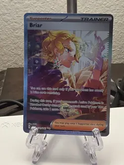 Pokemon TCG Stellar Crown Briar Trainer Holo Card 171/142 Sv07 - Image 1