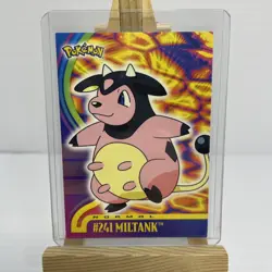 2001 Pokemon TOPPS TV ANIMATION #241 MILTANK (BLUE LOGO) - Image 1
