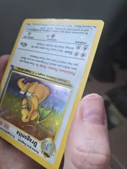 Pokemon TCG Dragonite Holo Fossil 1999 4/62 Card - Image 5