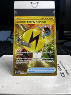 Pokemon TCG - Superior Energy Retrieval 277/193 Hyper Rare Paldea Evolved Holo - Image 1