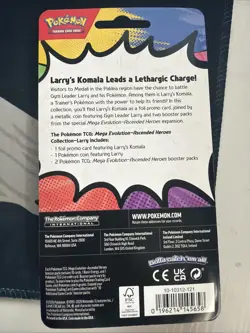 Pokemon TCG: Mega Evolution-Ascended Heroes Collection - Larry + bonus items - Image 2