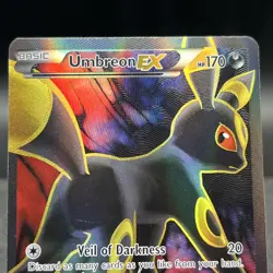 Umbreon EX 119/124 Ultra Rare XY Fates Collide Pokemon Card - Image 5