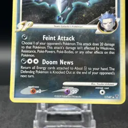 Absol G 1/147 Holo Rare Supreme Victors Pokemon Card - Image 2