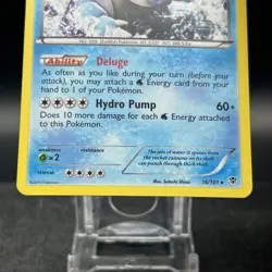 Blastoise 16/101 Holo Rare BW Plasma Blast Pokemon Card - Image 2