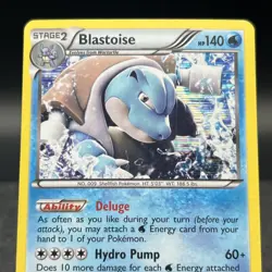 Blastoise 16/101 Holo Rare BW Plasma Blast Pokemon Card - Image 4