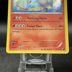 Reshiram 17/116 Cosmos Holo Rare BW Plasma Freeze Pokemon Card - Image 2