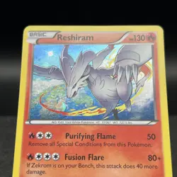 Reshiram 17/116 Cosmos Holo Rare BW Plasma Freeze Pokemon Card - Image 5