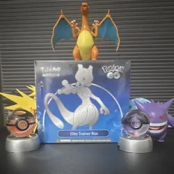 Pokemon TCG Pokemon GO Elite Trainer Box Mewtwo English Sealed - Image 1