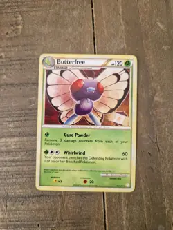 Pokemon Card Butterfree HeartGold SoulSilver 16/123 Near Mint - Image 1