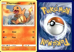 CHARMANDER 7/68 Pokemon Card Hidden Fates Near Mint - Image 3