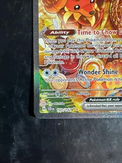 Pokemon Cards Dachsbun ex 169/142 Stellar Crown Special Illustration Rare NM - Image 3