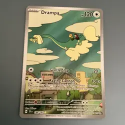 The Pokemon Company Drampa 184/162 SV05 Temporal Forces Illus Rare Full Art Holo - Image 1