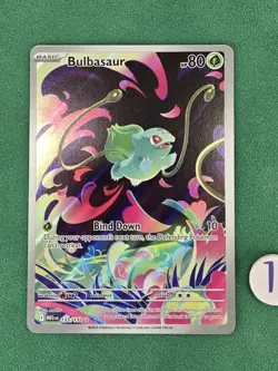 Pokemon TCG Bulbasaur 133/132 Mega Evolution Illustration Rare - Image 2