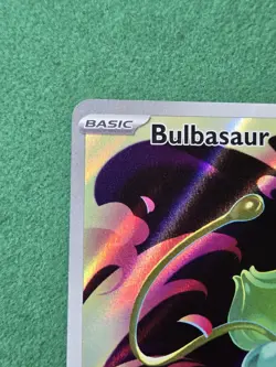 Pokemon TCG Bulbasaur 133/132 Mega Evolution Illustration Rare - Image 5