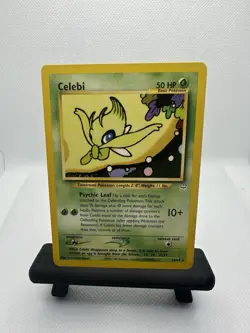 Pokemon Celebi 16/64 Neo Revelation Rare Vintage Pokemon Card WOTC NM - Image 1