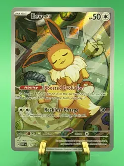 Pokemon Eevee TCG 173 Holo Promo Prismatic Evolutions NM Condition - Image 1