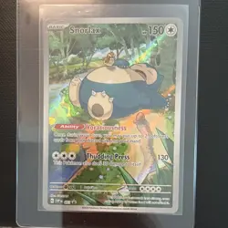 Pokemon TCG Snorlax SVP 151 Promo 051 Holo English - Image 3