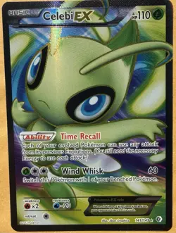 Pokemon TCG Celebi EX 141/149 Boundaries Crossed Full Art Ultra Rare Holo Card - Image 3