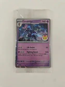 Ceruledge 040/091 Pokemon Day Promo 2024 Pokemon Paldean Fates - Sealed - Image 1