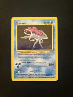 Suicune 27/64 Unlimited Rare Neo Revelation Pokemon TCG LP - Image 1