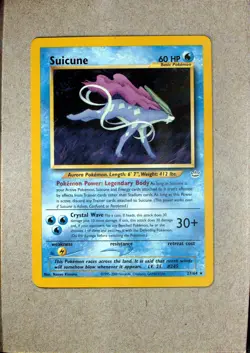 Suicune 27/64 Unlimited Rare Neo Revelation Pokemon TCG LP - Image 3