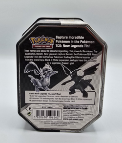 Pokemon TCG 2011 Black and White New Legends Tin : Reshiram Tin USED - Image 3