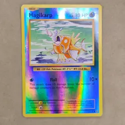 Lot of 9 NM Near Mint Holo & Reverse Holo EVOLUTIONS Pokemon Cards Binder Page - Image 2
