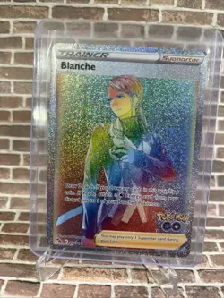 Blanche Pokemon Go Secret Rare Rainbow Full Art English 082/078 - Image 1