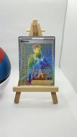 Pokemon Card Blanche 082/078 Pokemon GO Secret Rare Full Art Holo English NM - Image 1