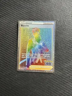 Pokemon Card Blanche 082/078 Pokemon GO Secret Rare Full Art Holo English NM - Image 2