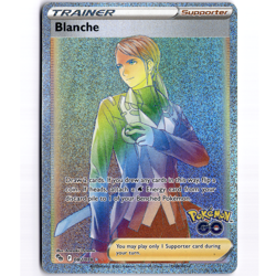 Blanche (Secret) Secret Rare Holo 082/078 Pokemon GO NM - Image 1