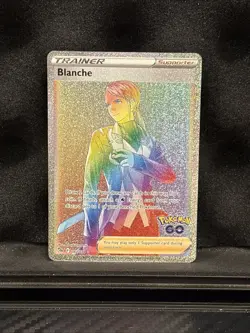 Blanche (Full Art) - 082/078 - Secret Rare - NM - Pokemon Go - Image 1