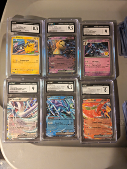 Pokemon TCG Graded Holo Promo Lot Of 6 Pikachu Mimikyu ex Lugia ex Suicune ex - Image 1