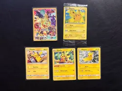 Pikachu Pokemon Card Lot, Promo, Sealed - Image 1