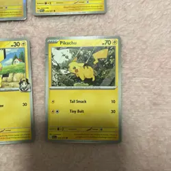 Pikachu Pokemon Card 11 card lot, raichu, pikachu, and pichu - Image 5