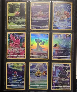 Pokemon TCG Crown Zenith Galarian Gallery 33 Card Lot, Pikachu, Lapras NM - Image 1