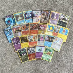 Nintendo Pokemon TCG 26-Card Lot Detective Pikachu Arceus V English Foil 2019 - Image 1